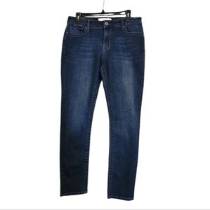 VGS Skinny jeans with embroidery, stitching, rhinestones  on pockets. SIZE 10
